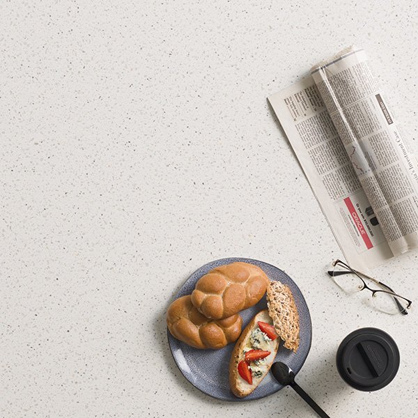 TERRAZZO Series Marmo Bianco: Planchas de Solid Surface Krion® 